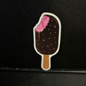 CHOCOLATE ICE CREAM BAR STICKER